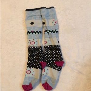 Girls Smartwool Sz Med tall socks